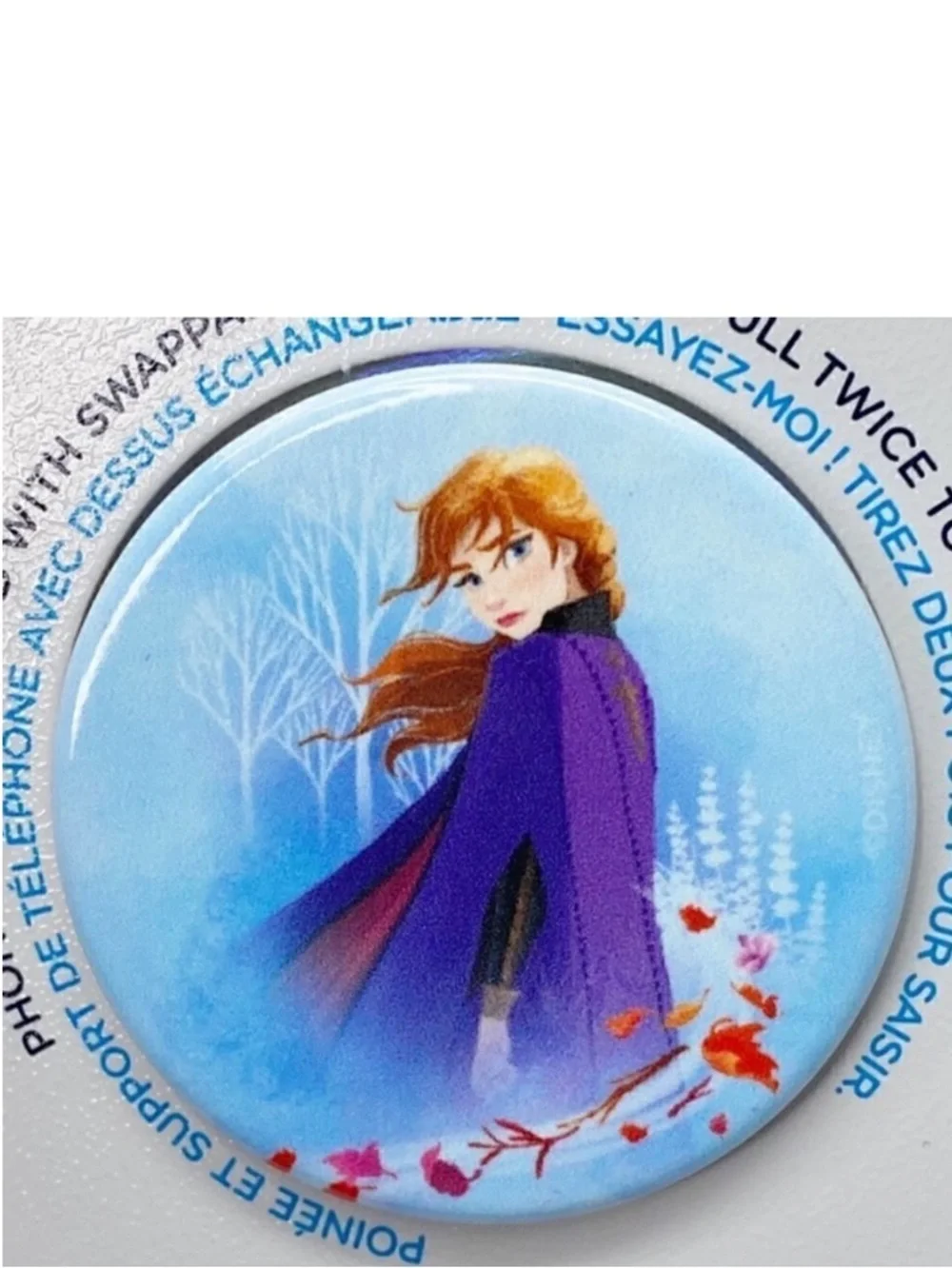 Popsocket PopGrip Anna Forrest Disney’s Frozen 2 Cell Phone Grip Stand New NWT